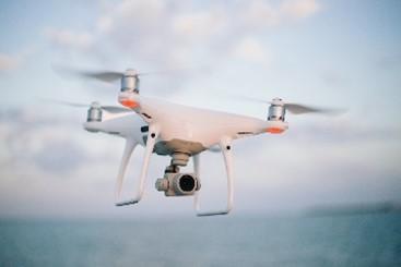 Drone on its way to inspect a bridge (Photo by Josh Sorenson from Pexels) https://www.pexels.com/